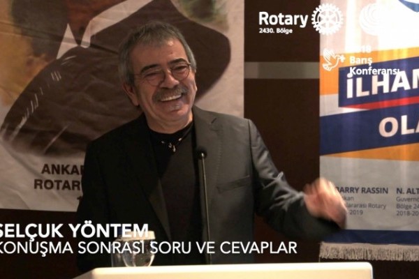 UR 2430. BÖLGE BARIŞ KONFERANSI SELÇUK YÖNTEM KONUŞMASI